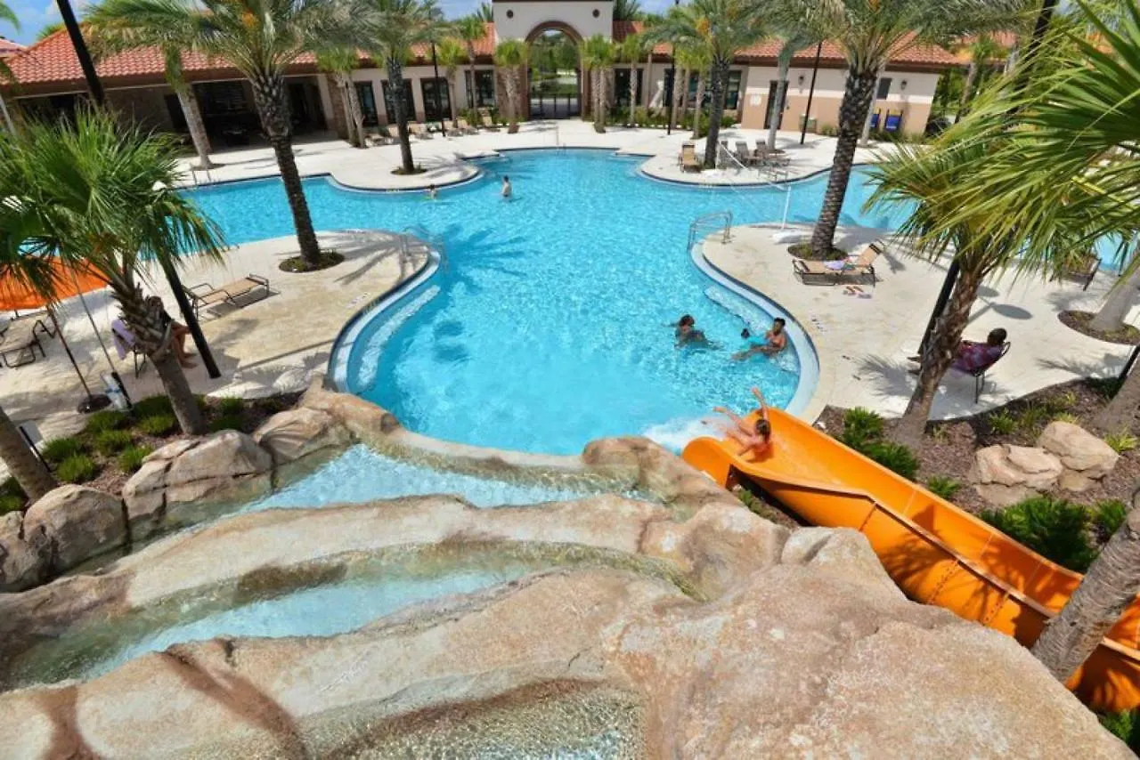 Fabulous Vacation Home With Private Pool St6074 Davenport 0*,
